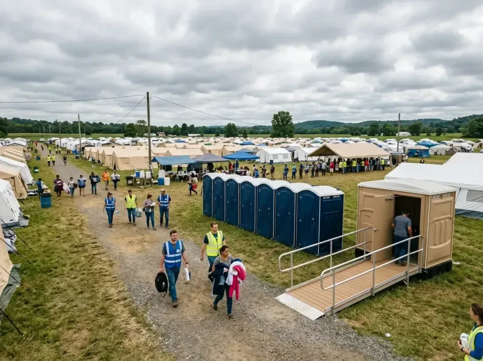 disaster-relief-camp-restrooms-010 — frequently asked questions, Dumpster & Portable Bathrooms Rental in Pinetop-Lakeside, AZ